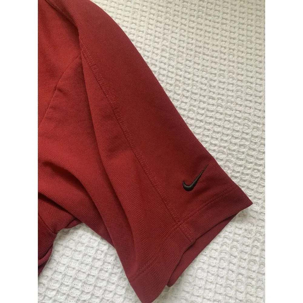 Nike Golf Polo Shirt Mens Extra‎ Large XL Red  Lightweight